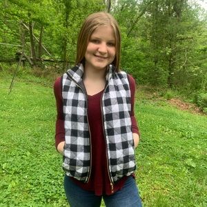 Cute plaid vest